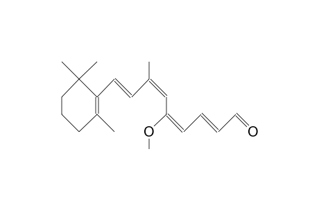 5-Methoxy-7-methyl-9-(2,6,6-trimethyl-1-cyclohexen-1-yl)-(2E,4Z,6Z,8E)-2,4,6,8-nonatetraen-1-al