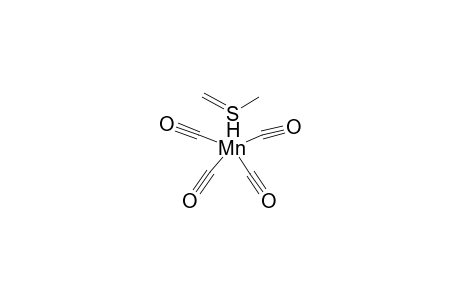 Manganese, tetracarbonyl(.eta.2-methylmethylenesulfonium)-