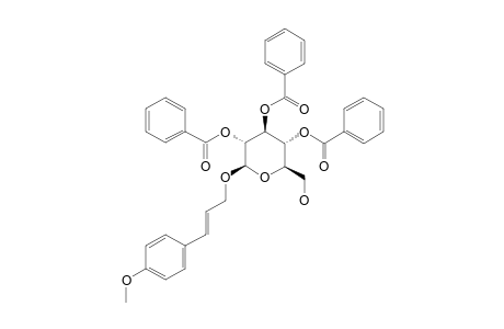 4-METHOXYCINNAMYL-2,3,4-TRI-O-BENZOYL-BETA-D-GLUCOPYRANOSIDE