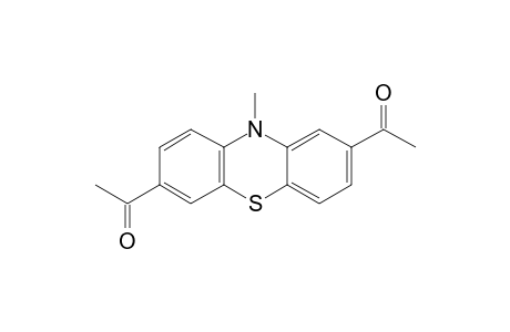 1-(7-acetyl-10-methyl-10H-phenothiazin-2-yl)ethanone