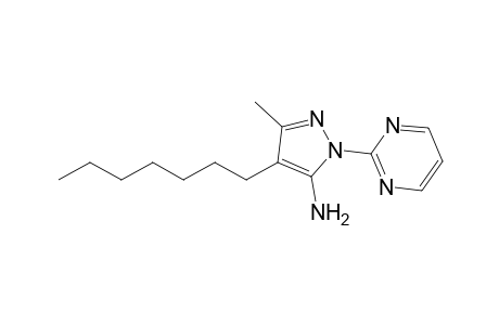 1H-Pyrazol-5-amine, 4-heptyl-3-methyl-1-(2-pyrimidinyl)-