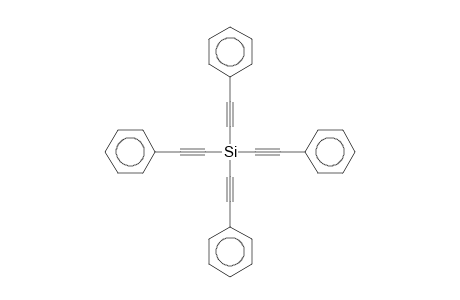 Tetrakis(phenylethynyl)silane