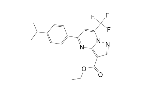 ethyl 5-(4-isopropylphenyl)-7-(trifluoromethyl)pyrazolo[1,5-a]pyrimidine-3-carboxylate
