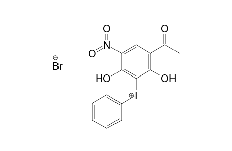 (2,6-Dihydroxy-3-acetyl-5-nitro-phenyl)-phenyl-iodonium bromide