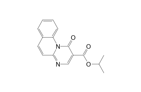 1H-Pyrimido[1,2-a]quinoline-2-carboxylic acid, 1-oxo-, 1-methylethyl ester