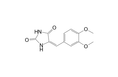 5-(3,4-Dimethoxybenzylidene)hydantoin