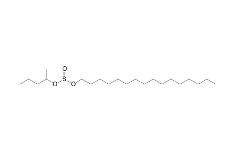 Sulfurous acid, hexadecyl 2-pentyl ester