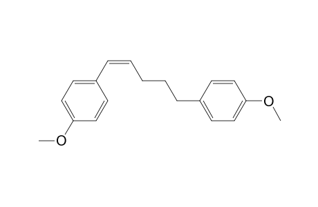 cis-1,5-di(4-methoxyphenyl)-1-pentene