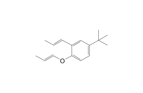 4-tert-Butyl-2-(prop-1-enyl)-1-(prop-1-enyloxy)benzene