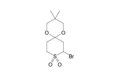 8-BROMO-3,3-DIMETHYL-1,5-DIOXA-9-THIASPI;X=BRRO-[5.5]-UNDECANE-9,9-DIOXIDE