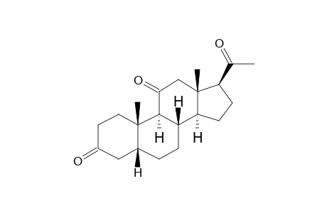 5β-Pregnan-3,11,20-trione