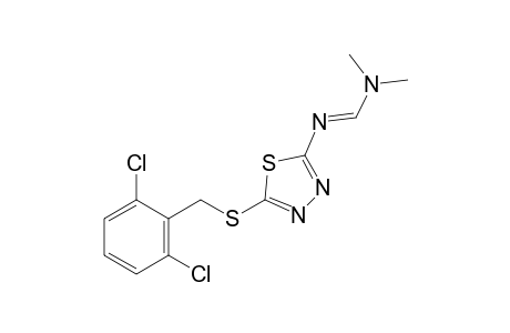 N'-{5-[(2,6-dichlorobenzyl)thio]-1,3,4-thiadiazol-2-yl}-N,N-dimethylformamidine