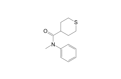 N-methyl-N-phenyl-4-thianecarboxamide
