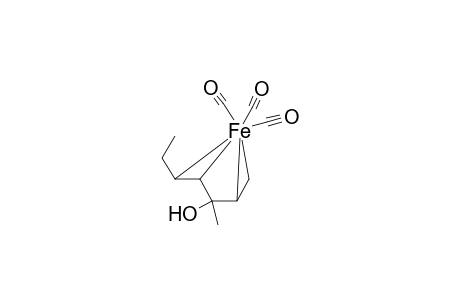 (3RS,5RS)-(E)-Tricarbonyl[4-7.eta.-3-methyl-4,6-heptadiene-3-ol]iron