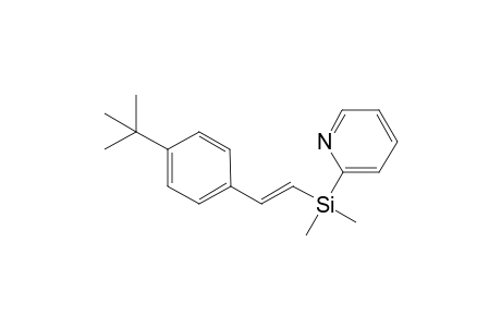 (E)-a-(2-Pyridyldimethysilyl)-4-tert-butylstyrene