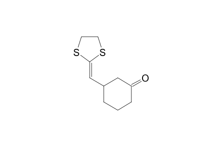 3-((1,3-Dithiolan-2-ylidene)methyl)cyclohexan-1-one