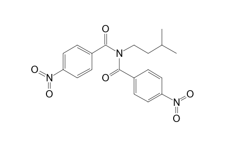 Benzamide, 4-nitro-N-(4-nitrobenzoyl)-N-3-methylbutyl-