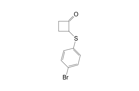 2-(4-Bromo-phenylsulfanyl)-cyclobutanone