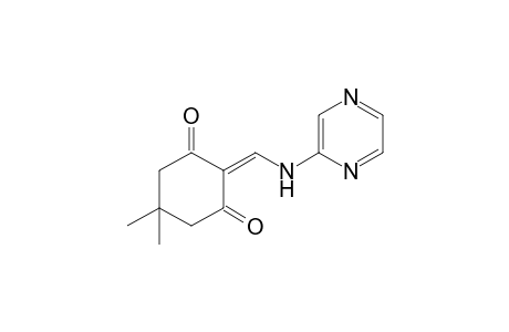5,5-dimethyl-2-{[(2-pyrazinyl)amino]methylene}-1,3-cyclohexanedione