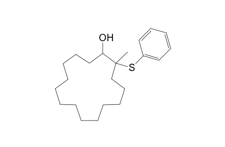 (1SR,2RS) and (1SR,2SR)-2-Methyl-2-phenylthiocyclopentadecanol