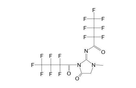 Creatinine, N,N'-di(heptafluorobutyryl)-