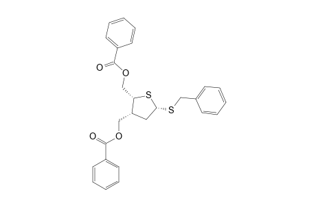 BENZYL-5-O-BENZOYL-3-C-[(BENZOYLOXY)-METHYL]-2,3-DIDEOXY-1,4-DITHIO-ALPHA-D-THREO-PENTOFURANOSIDE