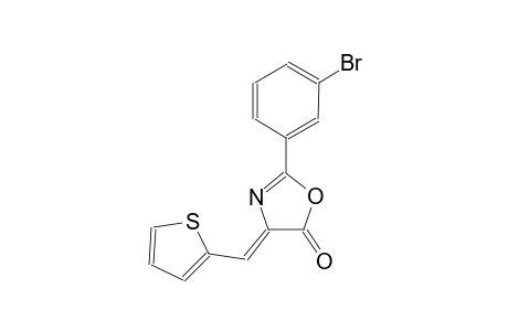(4Z)-2-(3-bromophenyl)-4-(2-thienylmethylene)-1,3-oxazol-5(4H)-one