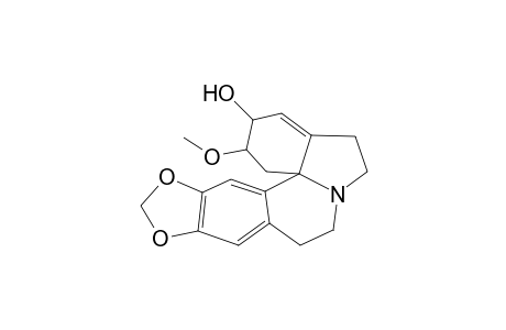 Erythrinan-2-ol, 1,6-didehydro-3-methoxy-15,16-[methylenebis(oxy)]-, (2.alpha.,3.beta.)-