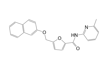 N-(6-methyl-2-pyridinyl)-5-[(2-naphthyloxy)methyl]-2-furamide