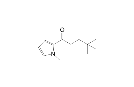 4,4-Dimethyl-1-(1-methyl-2-pyrrolyl)-1-pentanone