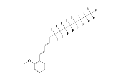 1-(6,6,7,7,8,8,9,9,10,10,11,11,12,12,13,13,13-HEPTADECAFLUOROTRIDECA-1,3-DIEN)-1-YL-2-METHOXYBENZENE