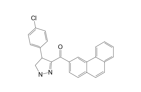 [4-(4-chlorophenyl)-4,5-dihydro-1H-pyrazol-3-yl]-phenanthren-3-ylmethanone