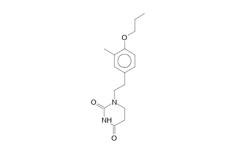5,6-Dihydro-1-(3-methyl-4-propoxyphenethyl)uracil