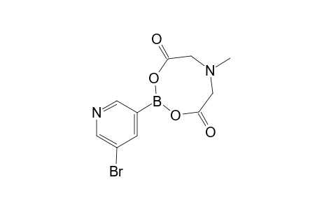 2-(5-Bromo-3-pyridinyl)-6-methyl-1,3,6,2-dioxazaborocane-4,8-dione