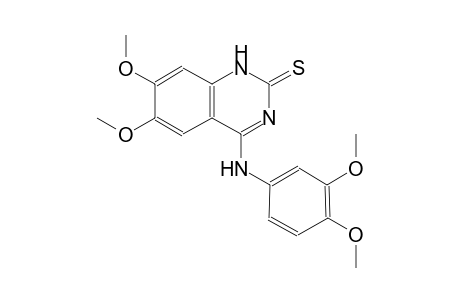 4-(3,4-dimethoxyanilino)-6,7-dimethoxy-2(1H)-quinazolinethione