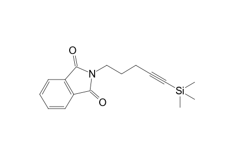 2-(5-(Trimethylsilyl)pent-4-ynyl)isoindoline-1,3-dione