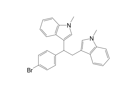 3,3'-(1-(4-Bromophenyl)ethane-1,2-diyl)bis(1-methyl-1H-indole)