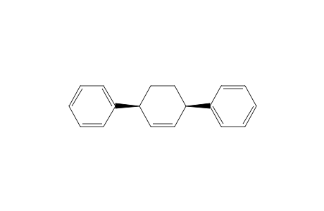 Benzene, 1,1'-(2-cyclohexene-1,4-diyl)bis-, cis-