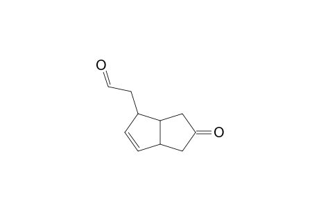(5-Oxo-1,3a,4,5,6,6a-hexahydropentalen-1-yl)-acetaldehyde