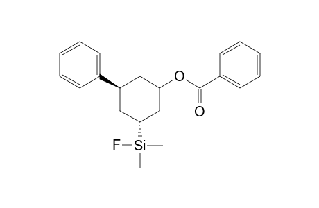 (1RS,3RS,5SR)-and-(1RS,3SR,5RS)-3-Fluoro(diimethyl)silyl-5-phenylcyclohexyl benzoate