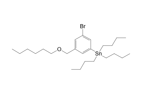 1-Bromo-5-tributylstannyl-3-(hexyloxymethyl)benzene