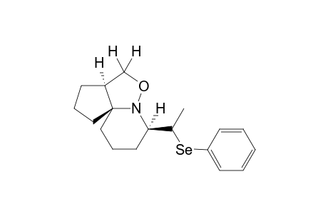 7-(1-Phenylselenylethyl)-octahydro-cyclopenta[3,4]isoxazolo[2,3-a]pyridine