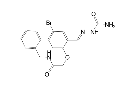 2-(2-{(E)-[(aminocarbonyl)hydrazono]methyl}-4-bromophenoxy)-N-benzylacetamide