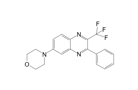 4-(3-Phenyl-2-(trifluoromethyl)quinoxalin-6-yl)morpholine