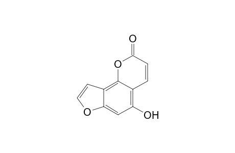 5-hydroxy-2H-furo[2,3-h]-1-benzopyran-2-one