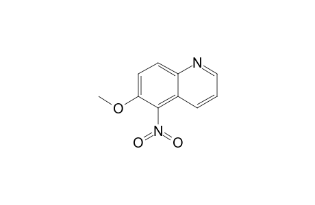 Quinoline, 6-methoxy-5-nitro-