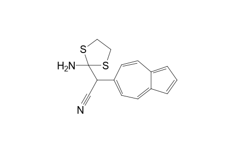 6-[Cyano(dimethyldithiocarbamoyl)methyl]azulene