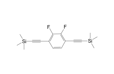 1,4-Bis-(2-trimethylsilylethinyl)-2,3-difluorobenzene