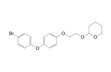 2-[2-[4-(4-Bromanylphenoxy)phenoxy]ethoxy]oxane