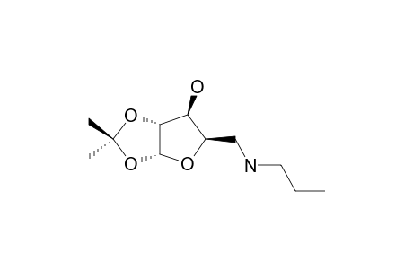 5-DEOXY-1,2-O-ISOPROPYLIDENE-5-PROPYLAMINO-ALPHA-D-XYLOFURANOSE